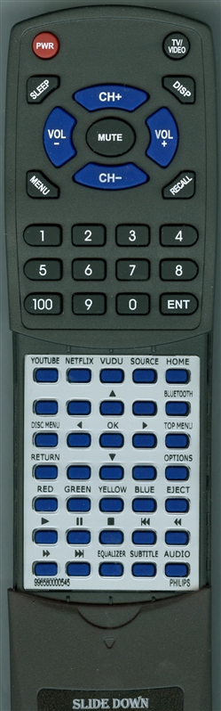 PHILIPS 996580000545 replacement Redi Remote