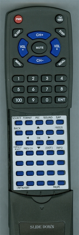 PHILIPS URMT34JHG001 replacement Redi Remote