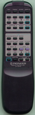 PIONEER AXD7113 CU-XR036 Genuine  OEM original Remote