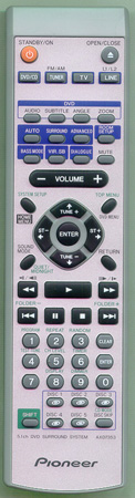 PIONEER AXD7353 Genuine  OEM original Remote