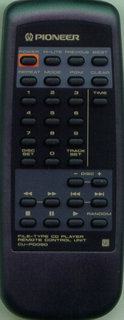 PIONEER PWW1125 CU-PD090 Genuine OEM original Remote