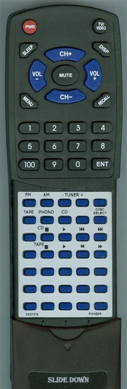 PIONEER AXD1019 CUVSX003 replacement Redi Remote