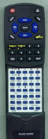 PIONEER AXD1263 CUVSX046 replacement Redi Remote