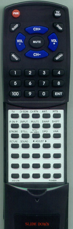 PIONEER AXD1279 CUSD063 replacement Redi Remote