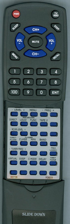 PIONEER AXD7209 CU-VSX137 replacement Redi Remote