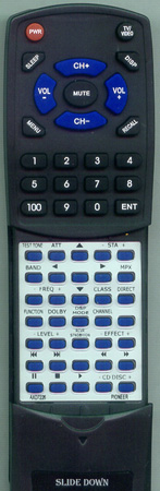 PIONEER AXD7166 CU-VSX133 replacement Redi Remote