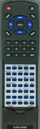 PIONEER VXX1418 CU-CLD029 replacement Redi Remote