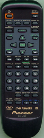 PIONEER VXX2616 CUV157 Genuine  OEM original Remote