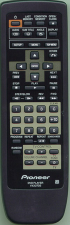 PIONEER VXX2703 Genuine OEM original Remote