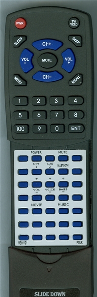 POLK RE8112-1 replacement Redi Remote