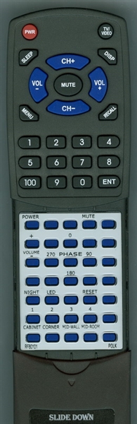 POLK RF8010-1 replacement Redi Remote