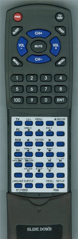 PRIMA 301-LV150B02X LV150B02X replacement Redi Remote