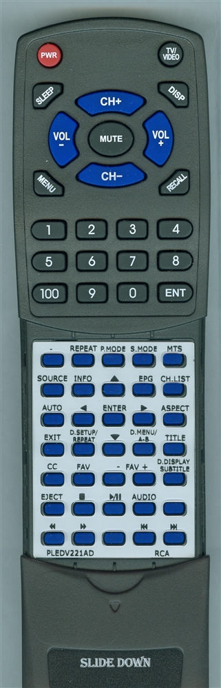 PROSCAN PLEDV2213AD replacement Redi Remote