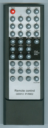 PYLE PHST80IP QS0012 Genuine OEM original Remote