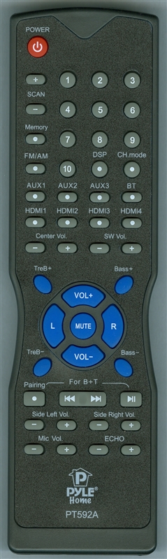 PYLE PT592A Genuine  OEM original Remote