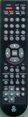 PYLE PTC20LD VERSION B Genuine OEM original Remote