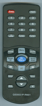 PYLE QS0003 QS0003 Genuine OEM original Remote