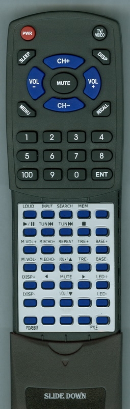 PYLE PDA5BU replacement Redi Remote