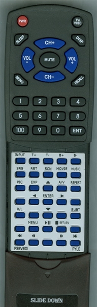 PYLE PSBV400 replacement Redi Remote