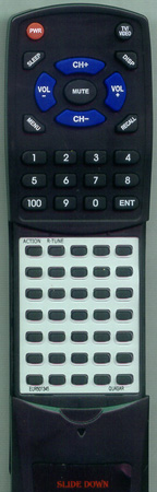 QUASAR EUR501345 EUR501345 replacement Redi Remote