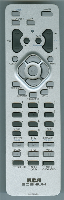 RCA 244395 RCN 311 ABM1 Genuine  OEM original Remote