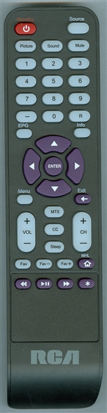 RCA RLDED4031ACRK Genuine OEM original Remote