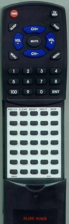 RCA 228006 CRK10E1 replacement Redi Remote