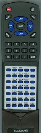 RCA 257714 replacement Redi Remote