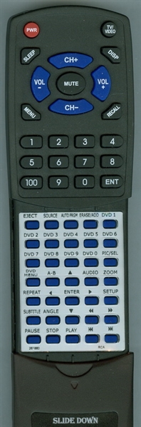 RCA 261660 replacement Redi Remote