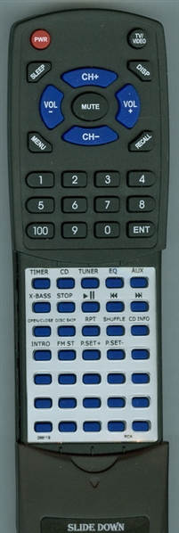 RCA 266119 RS2041 replacement Redi Remote