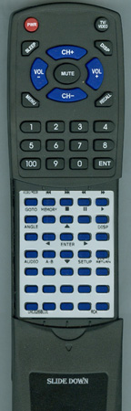 RCA DRC6289 BLUE replacement Redi Remote