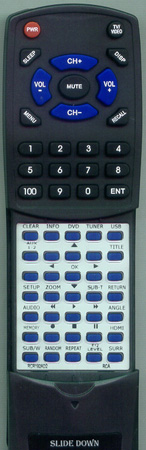 RCA RCR192AD2 replacement Redi Remote