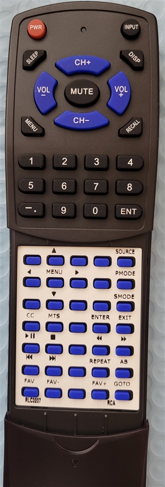 RCA RLC3207 replacement Replacenent Redi Remote