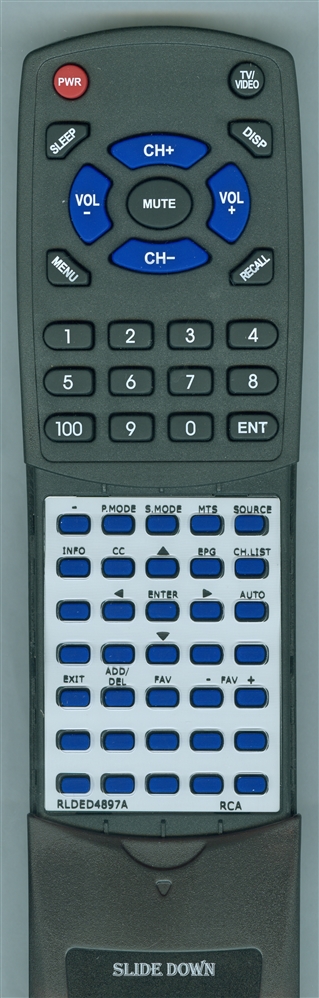 RCA RLDED4897A replacement Redi Remote