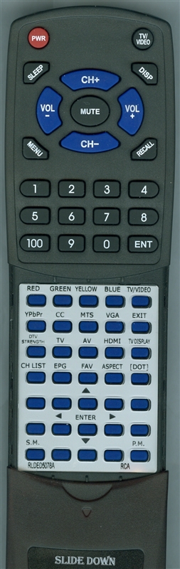 RCA 6 RCA replacement Redi Remote