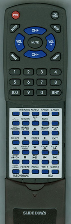 RCA RLEDV2488AC replacement Redi Remote