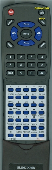 RCA RTB10323L replacement Redi Remote