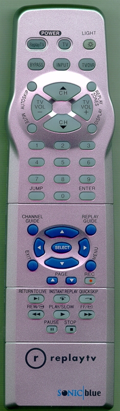 REPLAY TV RLSSQ0318 Genuine  OEM original Remote