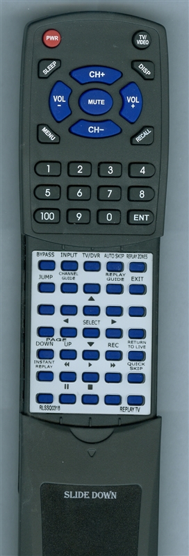 REPLAY TV RLSSQ0318 replacement Redi Remote