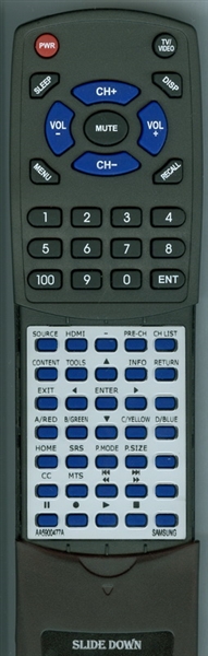 SAMSUNG AA59-00477A replacement Redi Remote