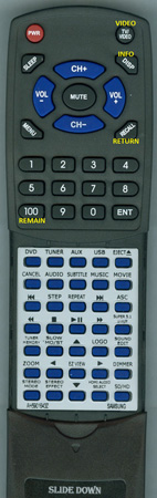 SAMSUNG AH59-01643Z AH5901643Z replacement Redi Remote