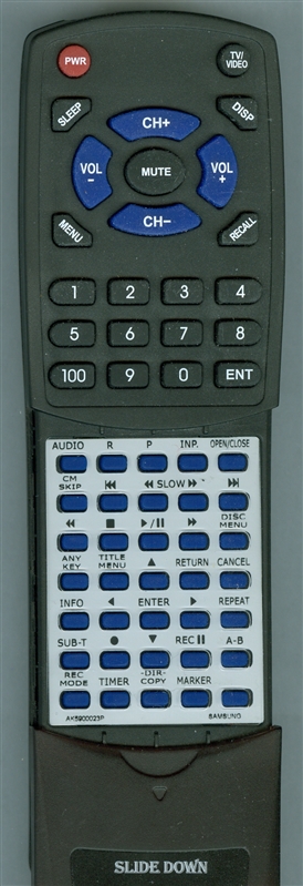 SAMSUNG AK59-00023P 00023P replacement Redi Remote