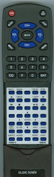 SAMSUNG AK59-00071B 00071B replacement Redi Remote