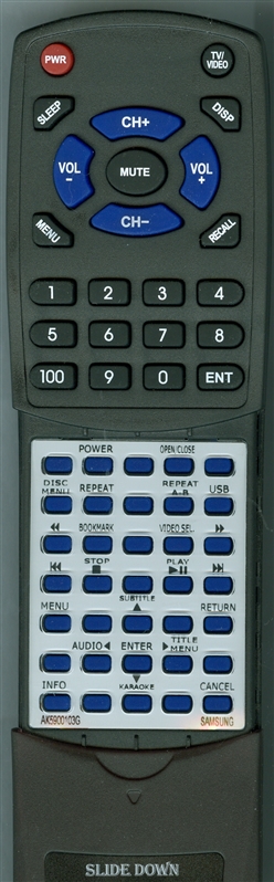 SAMSUNG AK59-00103G replacement Redi Remote