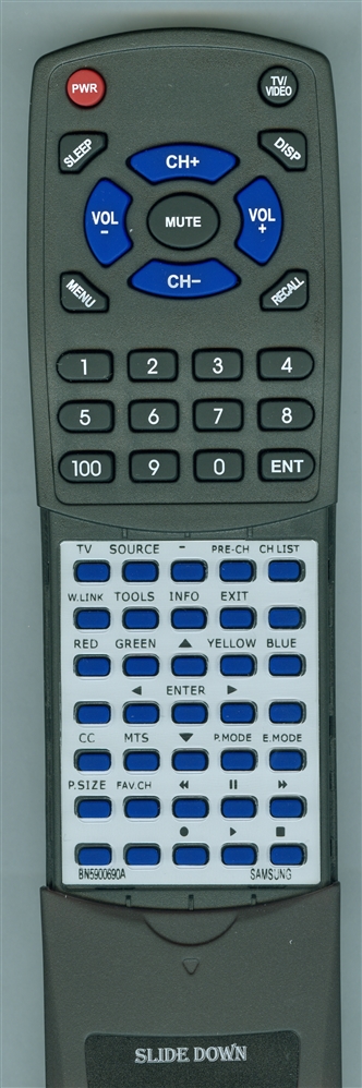 SAMSUNG BN59-00690A replacement Redi Remote