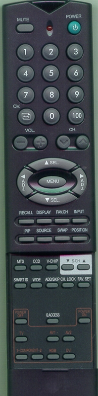 SAMPO BRC257SD Genuine  OEM original Remote