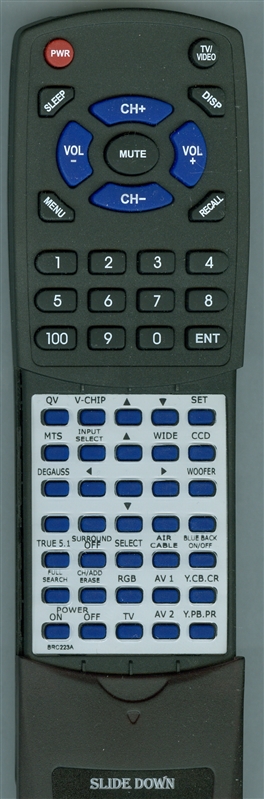 SAMPO BRC-223A replacement Redi Remote