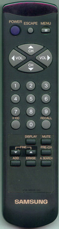 SAMSUNG 3F14-00038-010 Genuine OEM original Remote