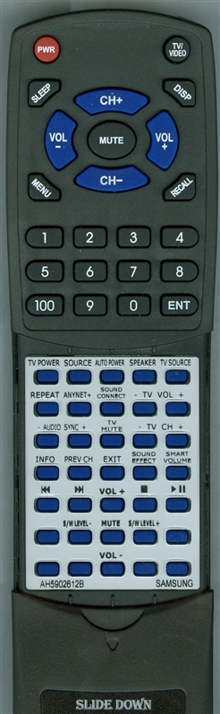 SAMSUNG AH59-02612B replacement Redi Remote