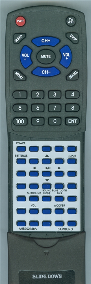 SAMSUNG AH59-02758A replacement Redi Remote